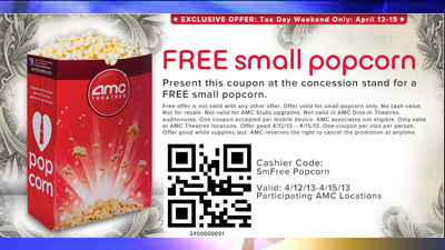 Free Popcorn