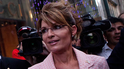 Sarah Palin. Photo courtesy: CNN.