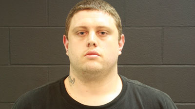 Matthew Scroggs, 28, is charged in Cass Co. w/abandonment of corpse after a baby was found encased in concrete.