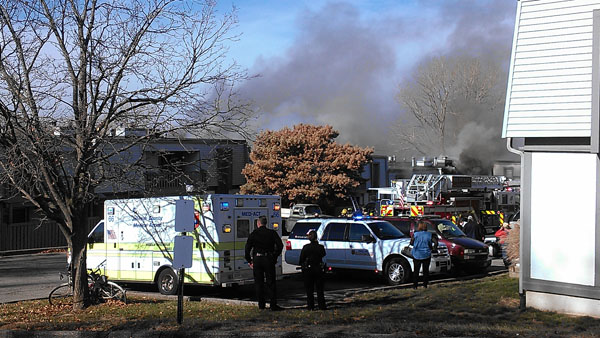 Fire in Overland Park at 5604 Floyd