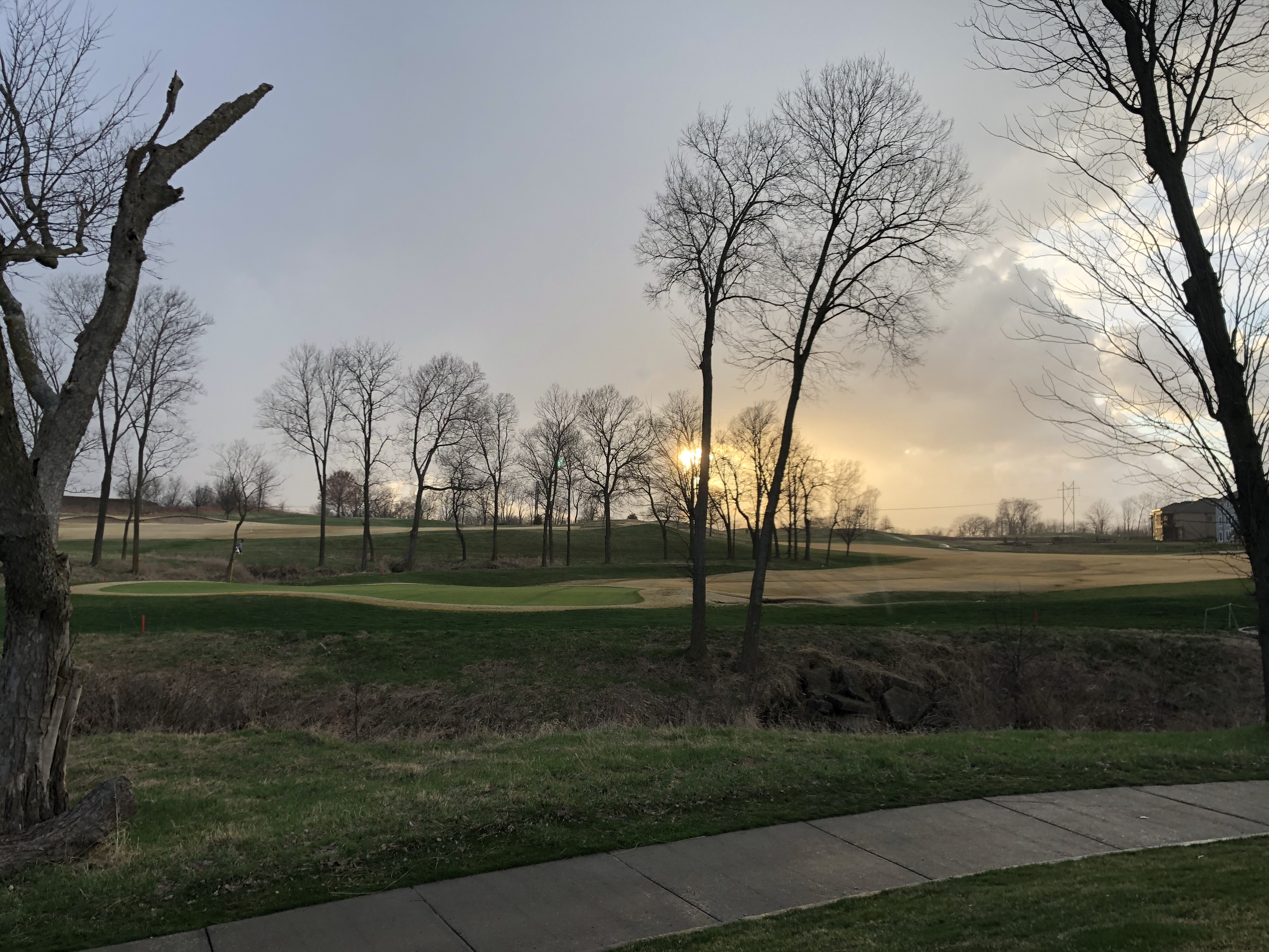 Scene from Shoal Creek Golf Course. (Photo: Garry Frank/WDAF-TV)