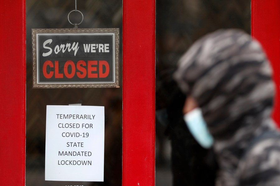 Picture of closed sign