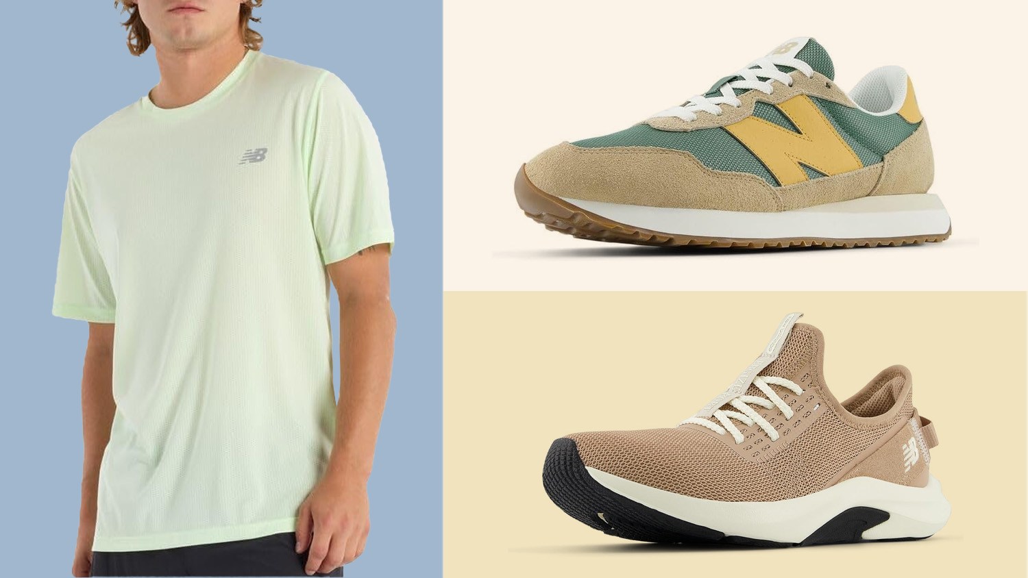 BestReviews illustration / New Balance shoes and gear are up to 40% off on Amazon right now