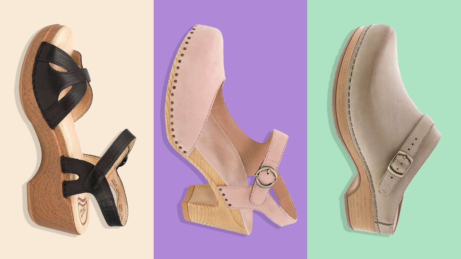 Dansko/BestReviews illustration / Dansko shoes are having a moment, and your ’90s self is thrilled
